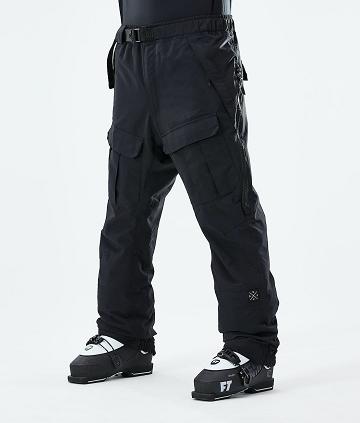 Black Men's Dope Antek Ski Pants | AUIS2604