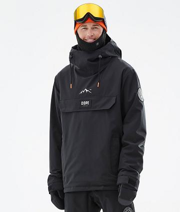 Black Men's Dope Blizzard Ski Jackets | AUFM2909