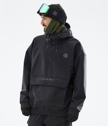 Black Men's Dope Cyclone Ski Jackets | AUQZ2922