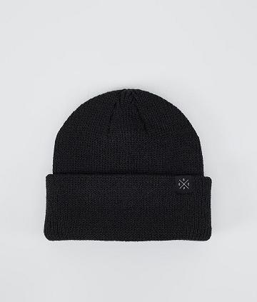 Black Men's Dope Drifter II Beanie | AURW3176