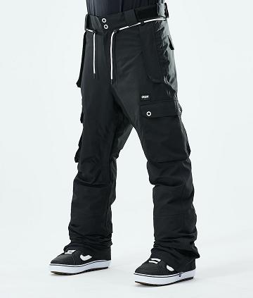 Black Men's Dope Iconic 2021 Snowboard Pants | AUCE2590