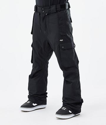 Black Men's Dope Iconic Snowboard Pants | AUOR2577