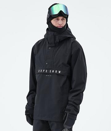 Black Men's Dope Legacy 2021 Ski Jackets | AUIS2933