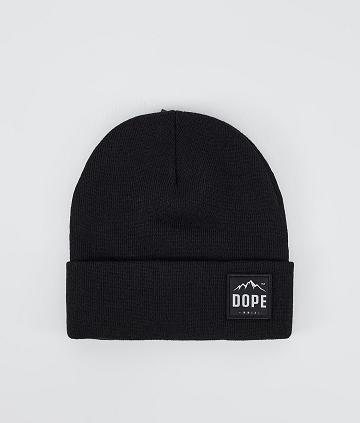 Black Men's Dope Paradise Beanie | AUGL3192