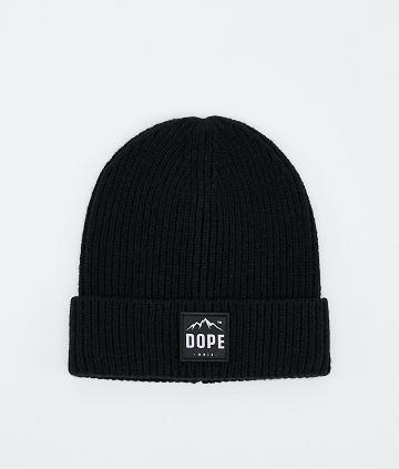 Black Men's Dope Ribbed Paradise 2021 Beanie | AUTV3202