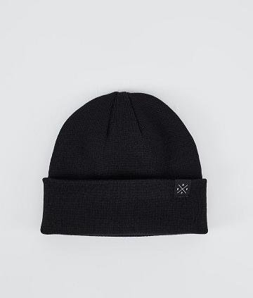 Black Men's Dope Solitude Beanie | AURW3203