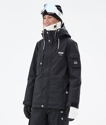 Black Women's Dope Adept W Ski Jackets | AUXF3554