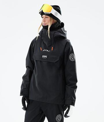 Black Women's Dope Blizzard W 2021 Ski Jackets | AUEX3625