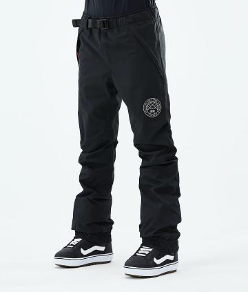 Black Women's Dope Blizzard W 2021 Snowboard Pants | AURW3247