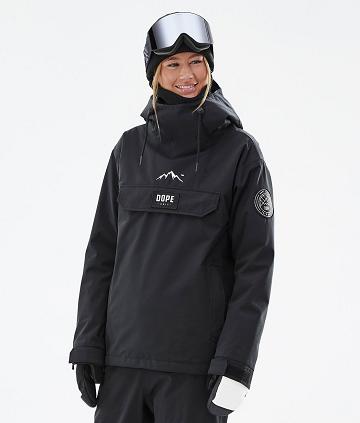 Black Women's Dope Blizzard W Ski Jackets | AUDN3615