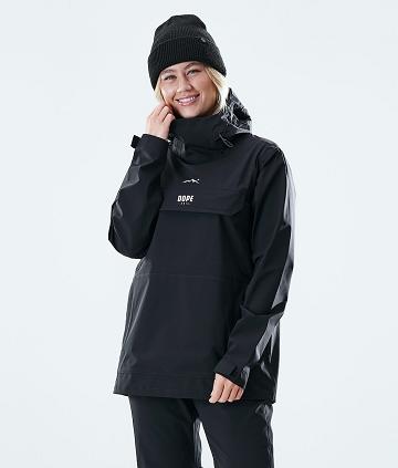 Black Women's Dope Drizzard W Outdoor Jackets | AUWY3730