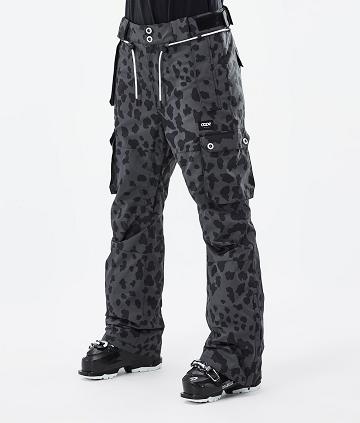 Black Women's Dope Iconic W Dots Ski Pants | AUHK3351