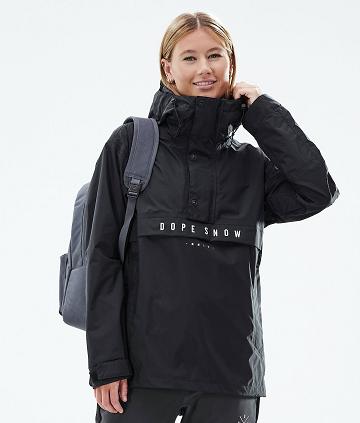 Black Women's Dope Legacy Light W Outdoor Jackets | AUDN3744