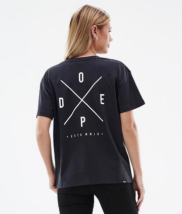 Black Women's Dope Standard W 2X-Up T Shirts | AUPQ3774