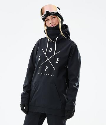 Black Women's Dope Yeti W 2021 2X-Up Snowboard Jackets | AUGL3527