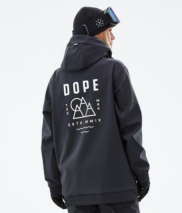 Black Women's Dope Yeti W Summit Ski Jackets | AUFM3718