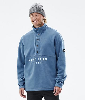 Blue / Grey Men's Dope Comfy Fleece | AUOR3029