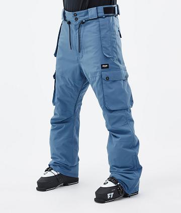 Blue / Grey Men's Dope Iconic Ski Pants | AUWY2637