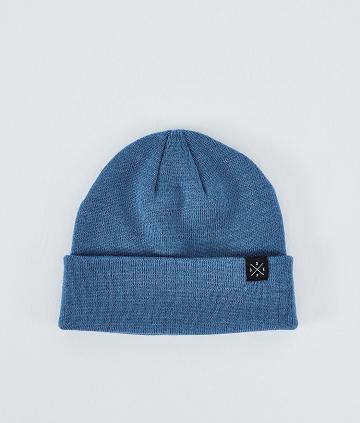 Blue / Grey Men's Dope Solitude Beanie | AUAP3214