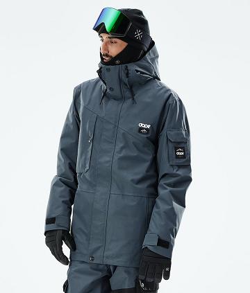 Blue Men's Dope Adept 2021 Snowboard Jackets | AUEX2725