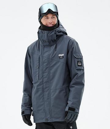 Blue Men's Dope Adept Snowboard Jackets | AUUT2721