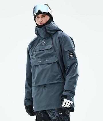 Blue Men's Dope Akin 2021 Snowboard Jackets | AUOR2745