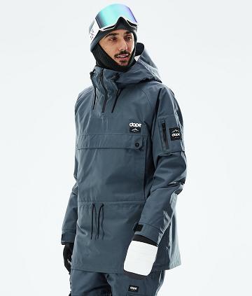 Blue Men's Dope Annok 2021 Snowboard Jackets | AUBC2756