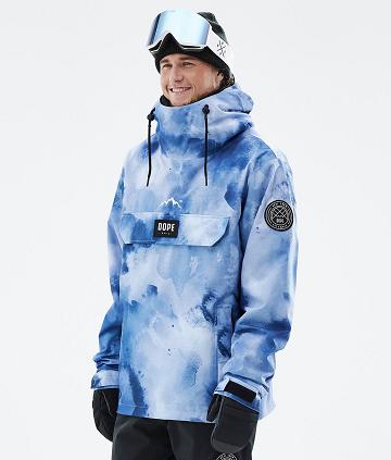 Blue Men's Dope Blizzard Liquid Ski Jackets | AUOR2914