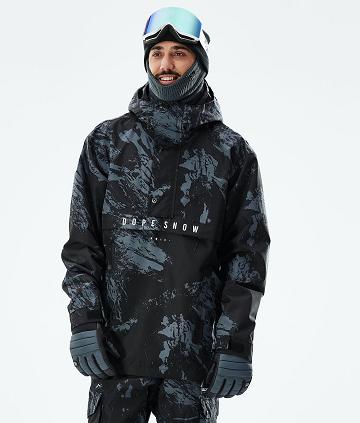 Blue Men's Dope Legacy 2021 Paint Snowboard Jackets | AUXF2804