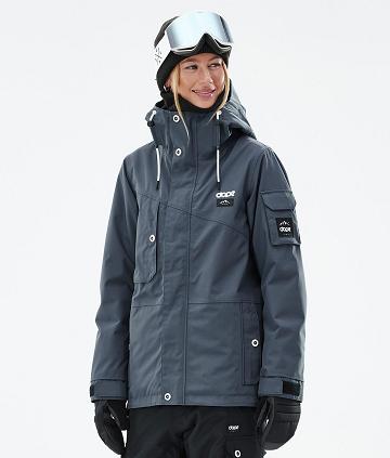 Blue Women's Dope Adept W Ski Jackets | AUKI3557