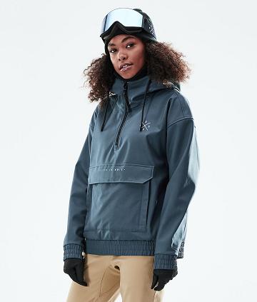 Blue Women's Dope Cyclone W 2021 Ski Jackets | AUBC3655