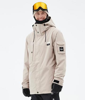 Brown Men's Dope Adept Ski Jackets | AURW2866