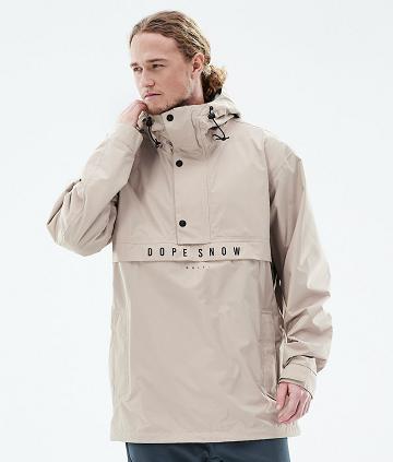 Brown Men's Dope Legacy Light Outdoor Jackets | AURW2706