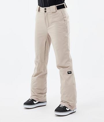 Brown Women's Dope Con W Snowboard Pants | AUKI3259