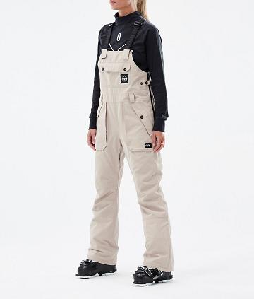 Brown Women's Dope Notorious B.I.B W Ski Pants | AUDN3354