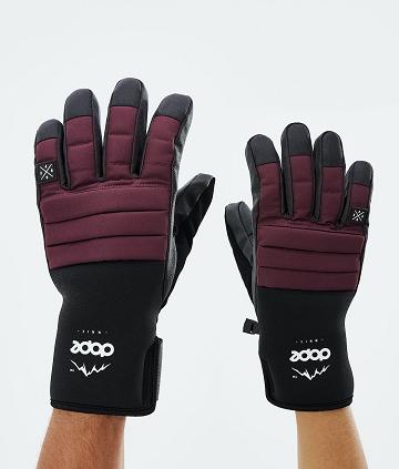 Burgundy Men's Dope Ace 2021 Gloves | AUZG3089