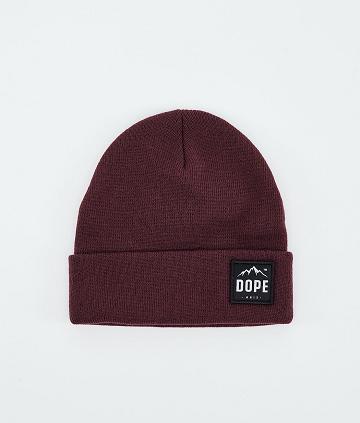 Burgundy Men's Dope Paradise 2021 Beanie | AUDN3194