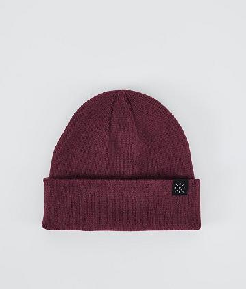 Burgundy Men's Dope Solitude 2021 Beanie | AUWY3223