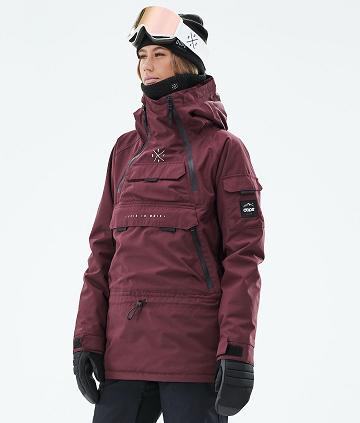 Burgundy Women's Dope Akin W 2019 Ski Jackets | AUSO3582