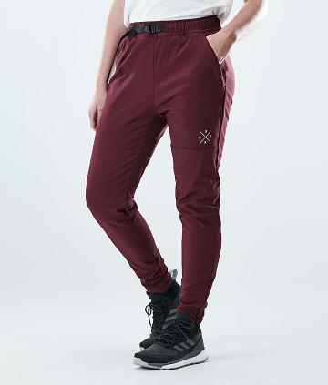 Burgundy Women's Dope Nomad W 2021 Outdoor Pants | AUKI3375