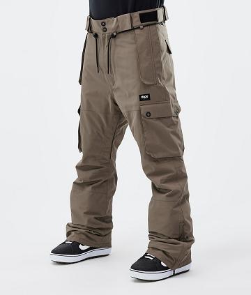 Coffee Men's Dope Iconic Snowboard Pants | AUDN2573