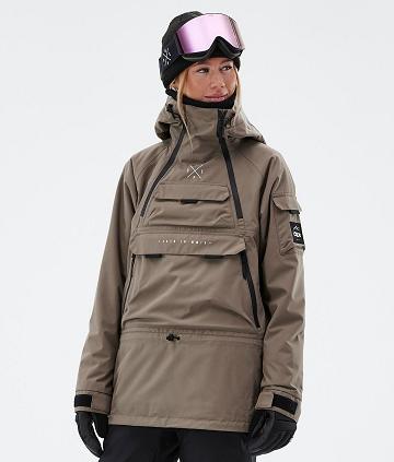 Coffee Women's Dope Akin W Ski Jackets | AUNB3577