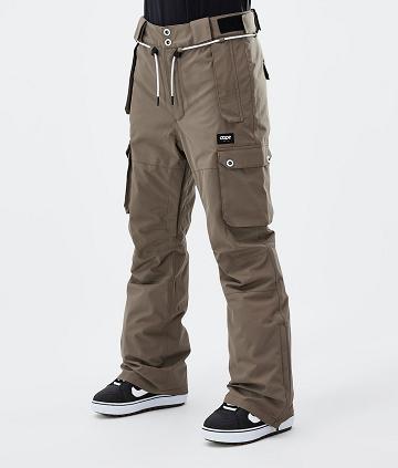 Coffee Women's Dope Iconic W Snowboard Pants | AUTV3273