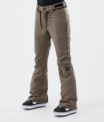 Coffee Women's Dope Tigress W Snowboard Pants | AUWY3294