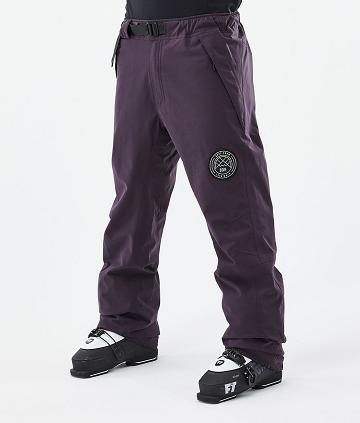 Dark / Purple Men's Dope Blizzard Ski Pants | AUHK2622