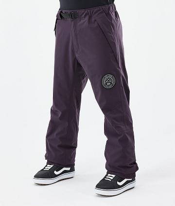 Dark / Purple Men's Dope Blizzard Snowboard Pants | AURW2556