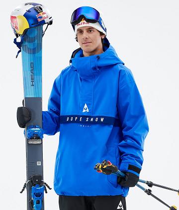 Deep / Blue / Navy / Blue Men's Dope JT Legacy JT Cobalt Ski Jackets | AUHK2925