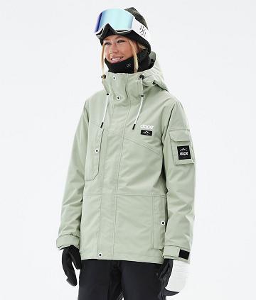 Green Women's Dope Adept W Snowboard Jackets | AUYU3387