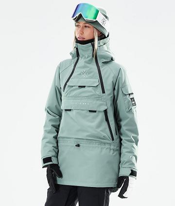 Green Women's Dope Akin W 2021 Ski Jackets | AUDN3588