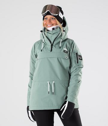 Green Women's Dope Annok W 2019 Snowboard Jackets | AUPQ3428